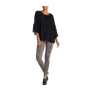 Johnny Was Kelechi Embroidered Leeging